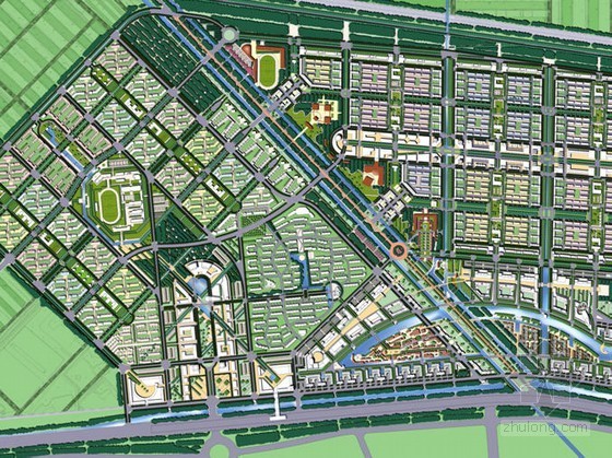 小区总体规划设计方案资料下载-[天津]乡镇总体规划设计方案