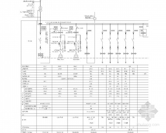 [大理]住宅商业区地下室项目强弱电施工图58张（新火规 车库 设备房）-4#配电房低压配电系统图 