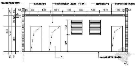 框架结构建筑结构设计图纸资料下载-公厕的建筑结构设计图纸