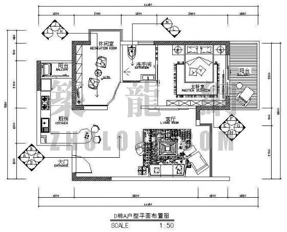 深圳信义溢芳园样板房资料下载-深圳某大型楼盘样板房设计图纸