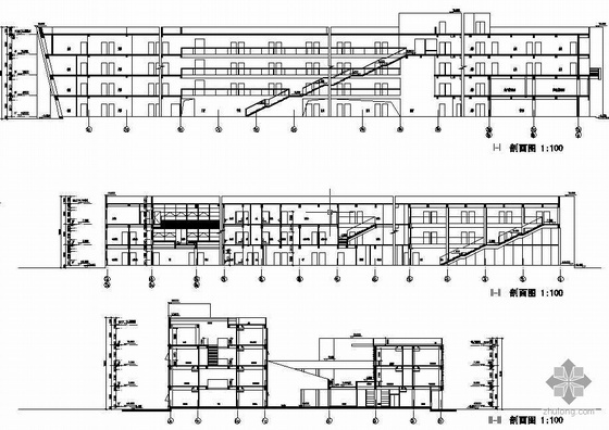 [华东]某师范大学教学统计楼建筑施工图-2