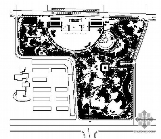 儿童游乐场地设计资料下载-江苏省丹阳市公园施工图全套