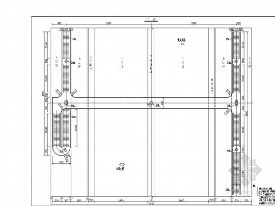 主跨结构施工资料下载-主跨29.45m钢箱梁天桥施工图22张（知名大院）