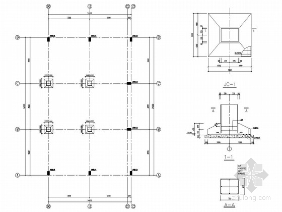 模型到施工图资料下载-钢结构食堂结构施工图（含模型）