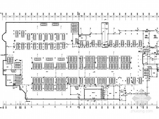 小型商业区建筑群设计资料下载-[浙江]初中校园建筑群给排水消防施工图