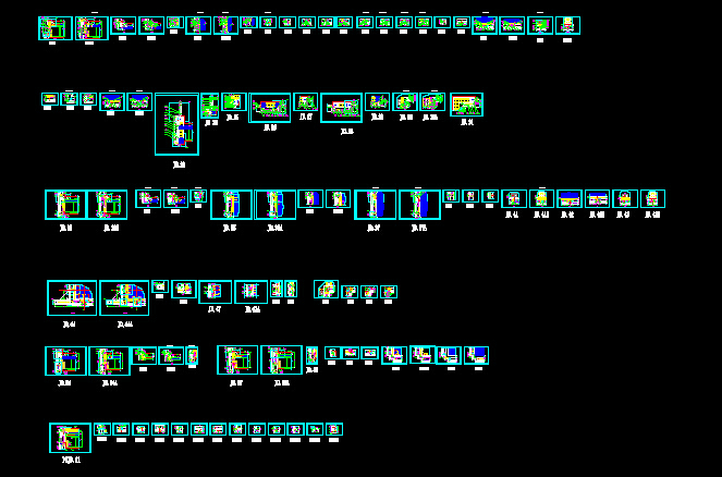 99张单元幕墙节点详图-幕墙节点详图