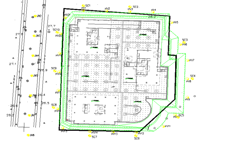 边坡基坑支护措施资料下载-软件园基坑开挖及边坡支护施工方案