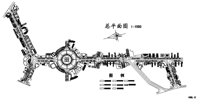 商业街及步行街施工图（25套）