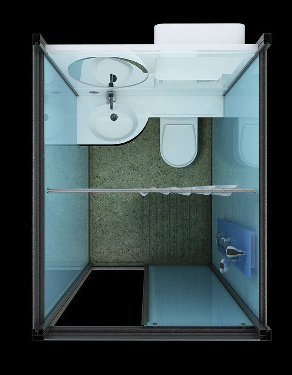 整体卫浴案例资料下载-铜墙铁壁整体卫浴九星系列豪华型