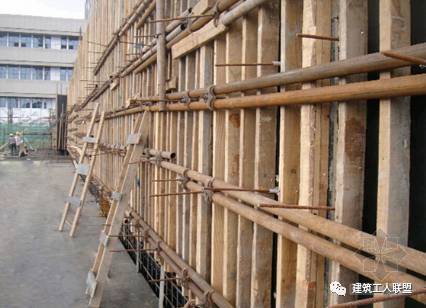 钢筋混凝土支撑的算量资料下载-模板支撑、混凝土算量的简单方法！