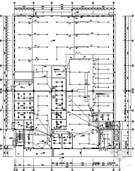 大兴机场室内施工图资料下载-某机场快件监管中心电气施工图