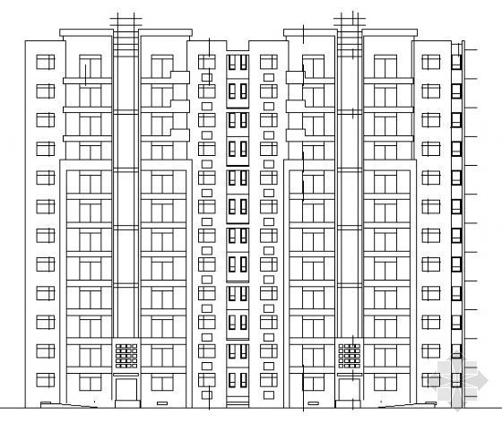 精品住宅楼设计方案资料下载-某住宅楼建筑设计方案