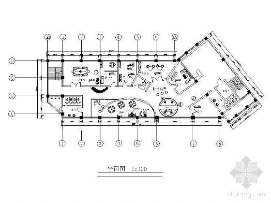 政府办公空间设计整套图资料下载-电器公司办公空间设计图