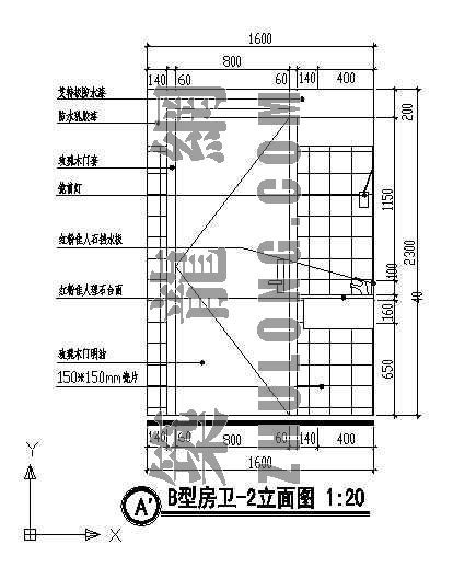 卫生间立面