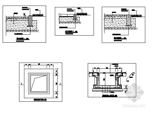 景观园桥施工图资料下载-[天津]某居住社区景观园建工程施工图