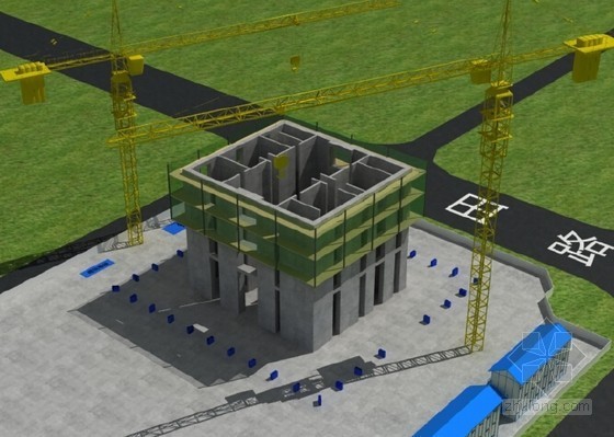 [福建]国家特级企业总承包工程超高层建筑施工组织设计（700页 附流程图）-裙楼区核心筒施工 