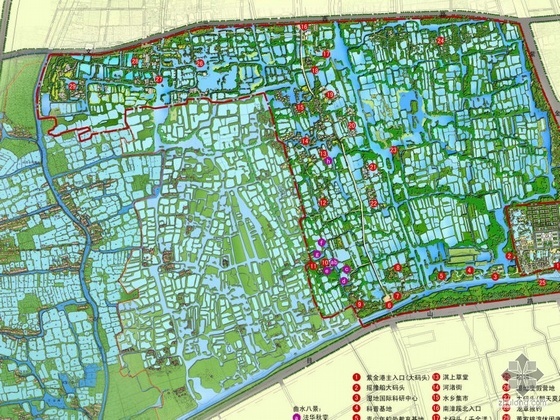 湿地公园水位设计资料下载-杭州湿地公园详细规划设计