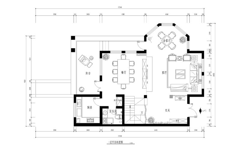 山庄建筑方案资料下载-[山东]外海碟泉山庄室内设计方案（19页）