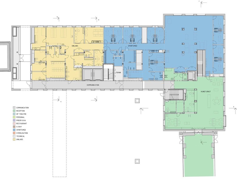 瑞典Carlanderska哥德堡医院扩建-Carlanderska_Hospital_-_floorplan_(1)