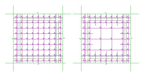 住宅楼模板施工方案(附梁板墙柱集中加工配模CAD图和支撑架CAD图)_2
