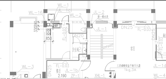 住宅排水系统资料下载-十一层住宅给排水施工图