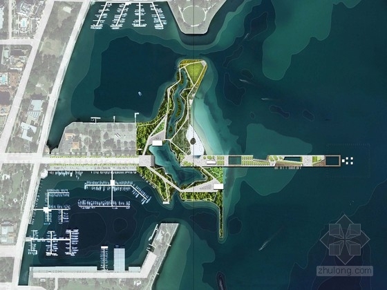 水景景观码头资料下载-[圣彼得堡]特色滨水码头景观设计方案（英文方案文本）