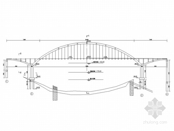 拱桥标准跨径图片