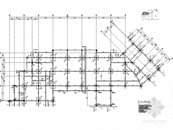 工程预制管桩工程资料下载-[河南]多层建筑PHC管桩及基础工程施工图