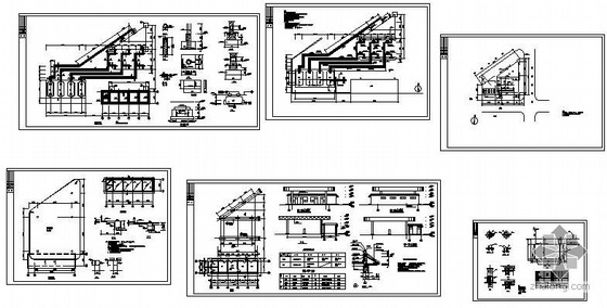 皮埃蒙特区加油站资料下载-某加油站结构图