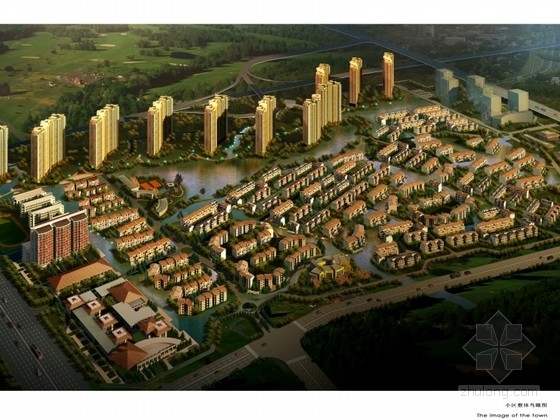 上海小区规划设计资料下载-[昆山]某住宅小区规划与单体设计方案文本（含CAD）