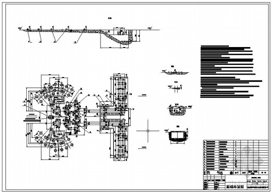 搅拌站结构设计资料下载-某搅拌站基础节点构造详图