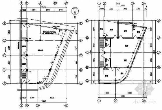 二层商业水电施工图资料下载-某二层商住楼水电施工图