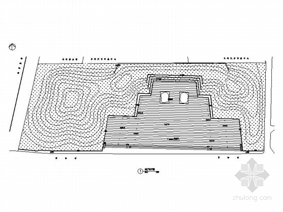 台阶毛石挡墙资料下载-[河南]开发区广场规划设计施工图