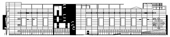 现代商场建筑施工图资料下载-某四层建材家居商场建筑施工图