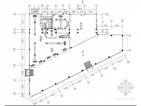 科技展厅装修设计施工图资料下载-[广东]汽车展厅空调系统设计施工图