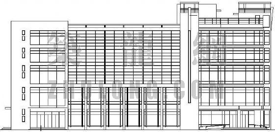 研发综合楼建筑设计图资料下载-某综合楼建筑设计方案