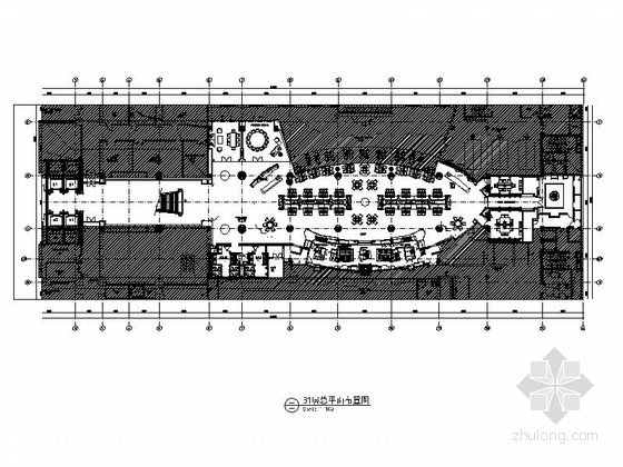 酒店公共空间案例资料下载-[上海]某现代酒店公共空间装修施工图