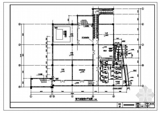 冷库建筑施工图设计资料下载-浙江某冷库给排水施工图
