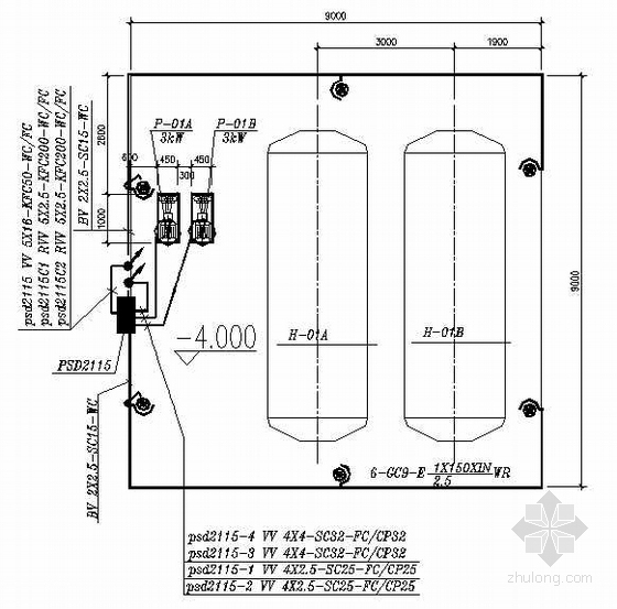 某空压站电气设计图-2