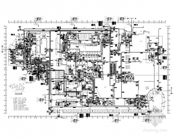 机房工程图纸资料下载-[宁波]大型知名城市综合体全套电气施工图纸360张(含塔楼 机房工程 30万平)