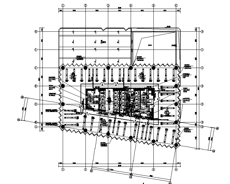 40米跨管桁架施工图资料下载-深圳万科商业综合体暖通设计施工图