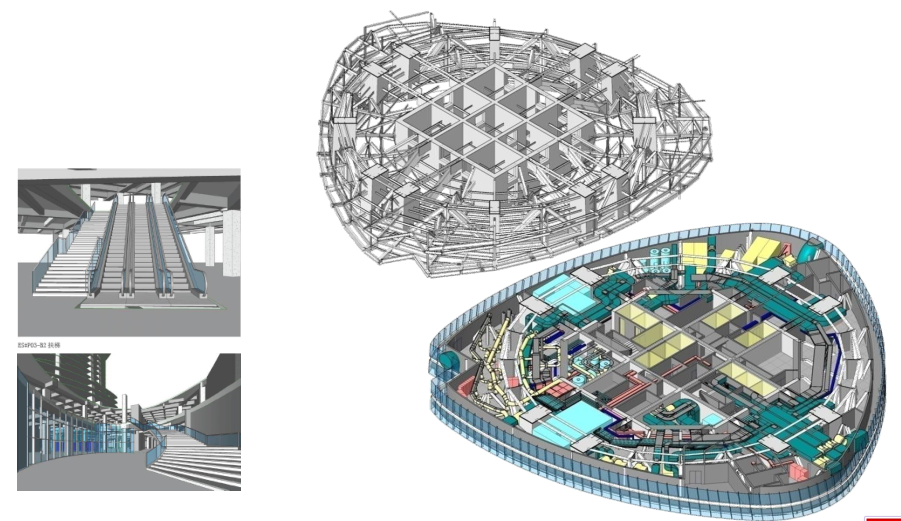 上海中心bim基礎模型