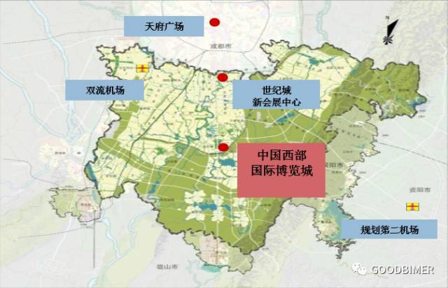 成都网架结构资料下载-中国西部博览城案例