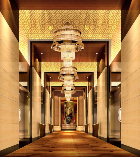[北京]全套五星级商务酒店设计CAD施工图（含效果图）-【北京】全套五星级商务酒店设计CAD施工图（含效果图）效果图