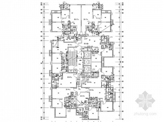 高层商住楼给排水施工图资料下载-[四川]高层商住楼给排水消防施工图