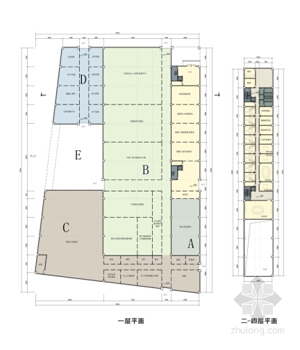 [江苏]重点大学实验基地规划及单体设计方案文本-重点大学实验基地规划平面图