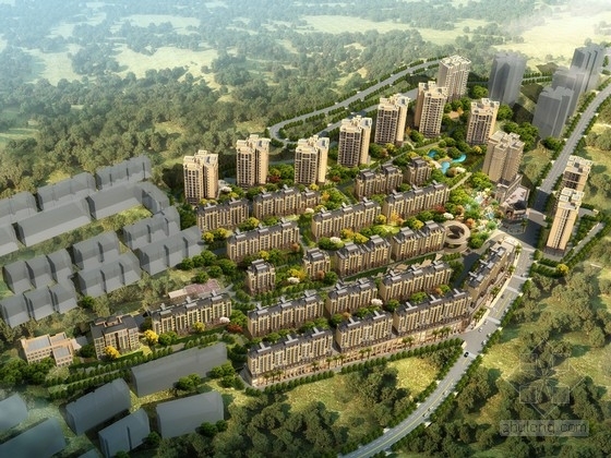 花园洋房的规划设计方案资料下载-[重庆]古典风格住宅区规划设计方案文本（含120余张图）