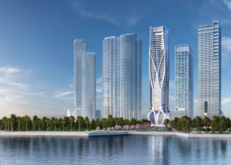扎哈新加坡公寓资料下载-扎哈生前设计的最后一栋公寓楼终于封顶, 一套顶层复式卖 3 亿