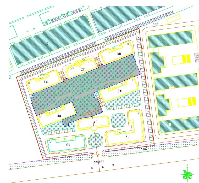 采暖设计平面图资料下载-天津某酒店型公寓通风设计图（含平面图、系统图、大样详图）