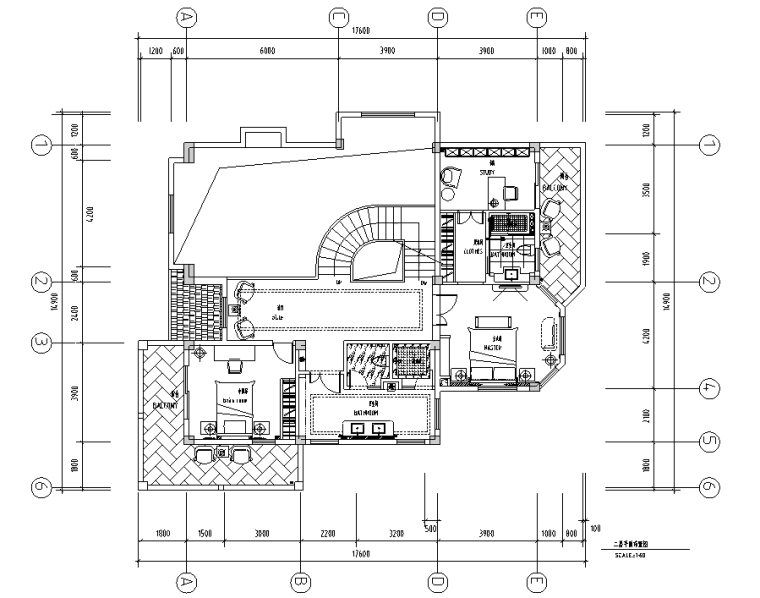 二间三层别墅设计图资料下载-[福建]居住主题三层别墅施工图及效果图